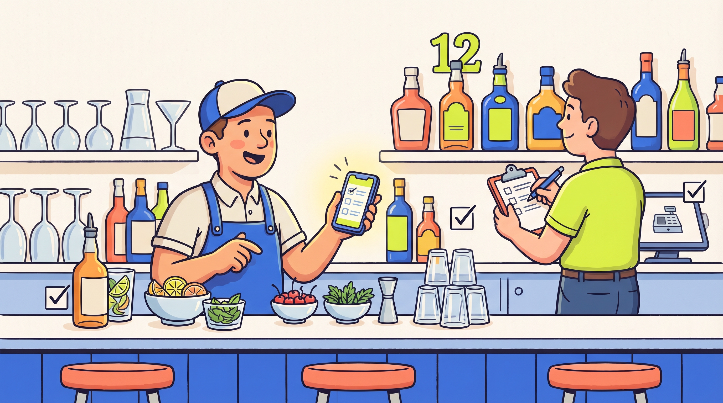 Bar Opening Checklist — Hospitality