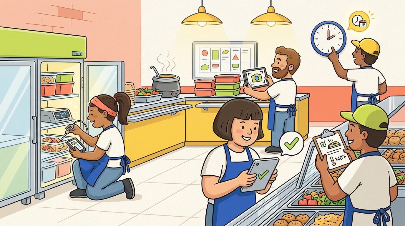 Cafeteria Opening Checklist — Education