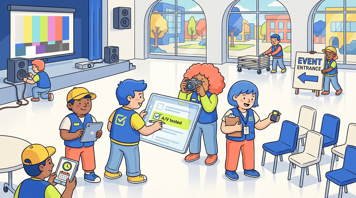 Campus Event Setup Checklist — Education