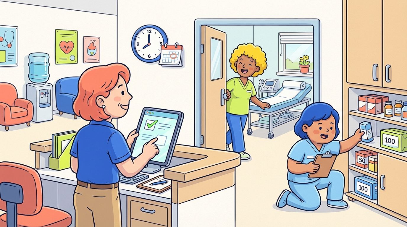 Clinic Opening Checklist — Healthcare