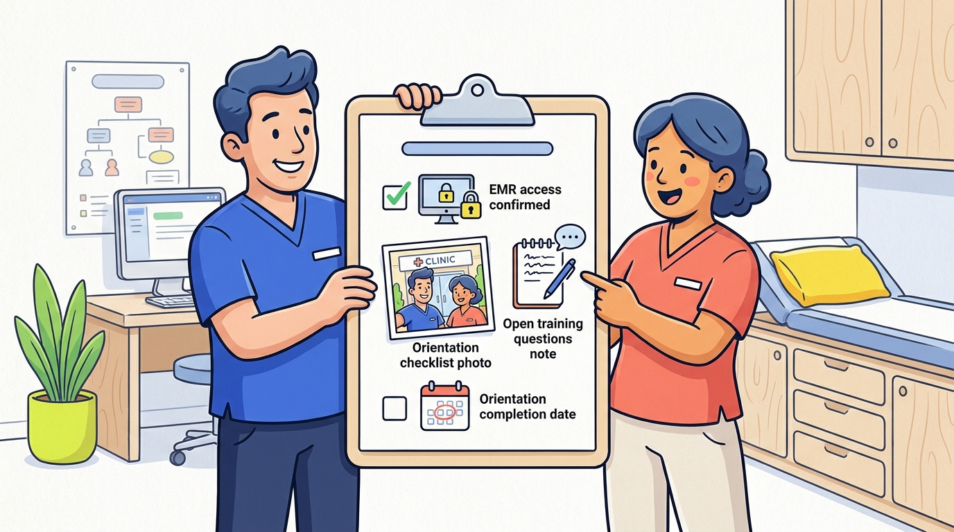 Clinic Staff Orientation Checklist — Healthcare