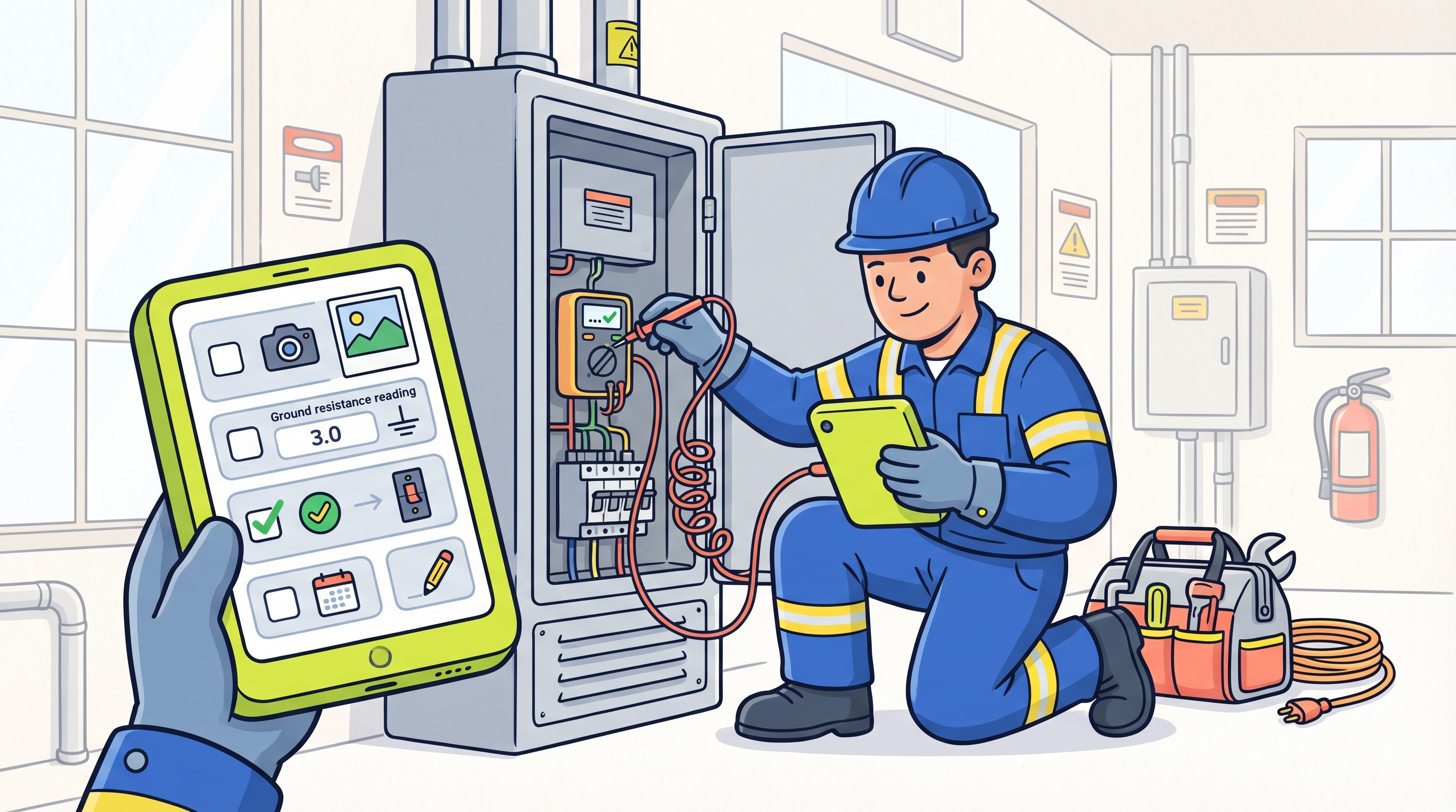 Electrical Safety Inspection Checklist — Field Service