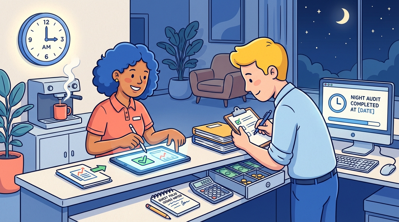Hotel Night Audit Checklist — Hospitality
