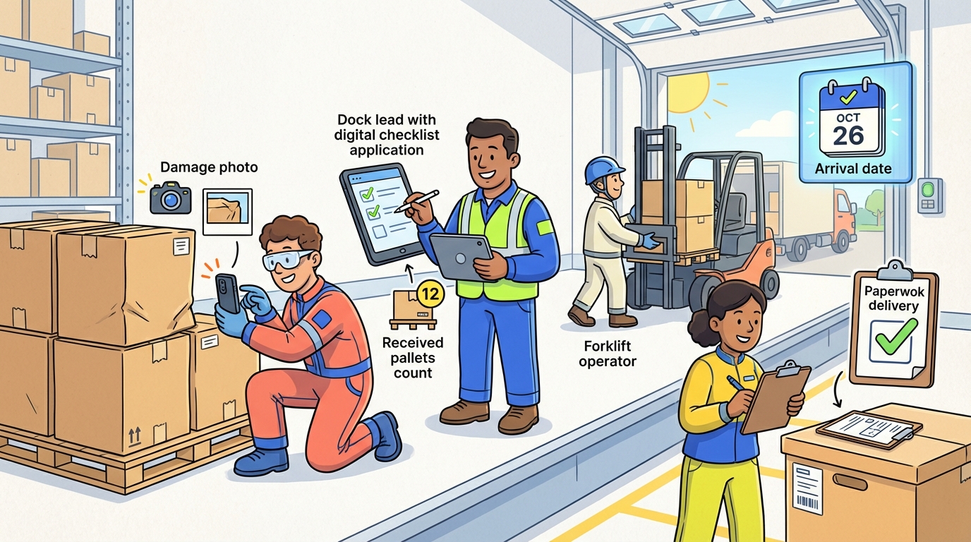 Receiving Dock Checklist — Warehouse & Logistics