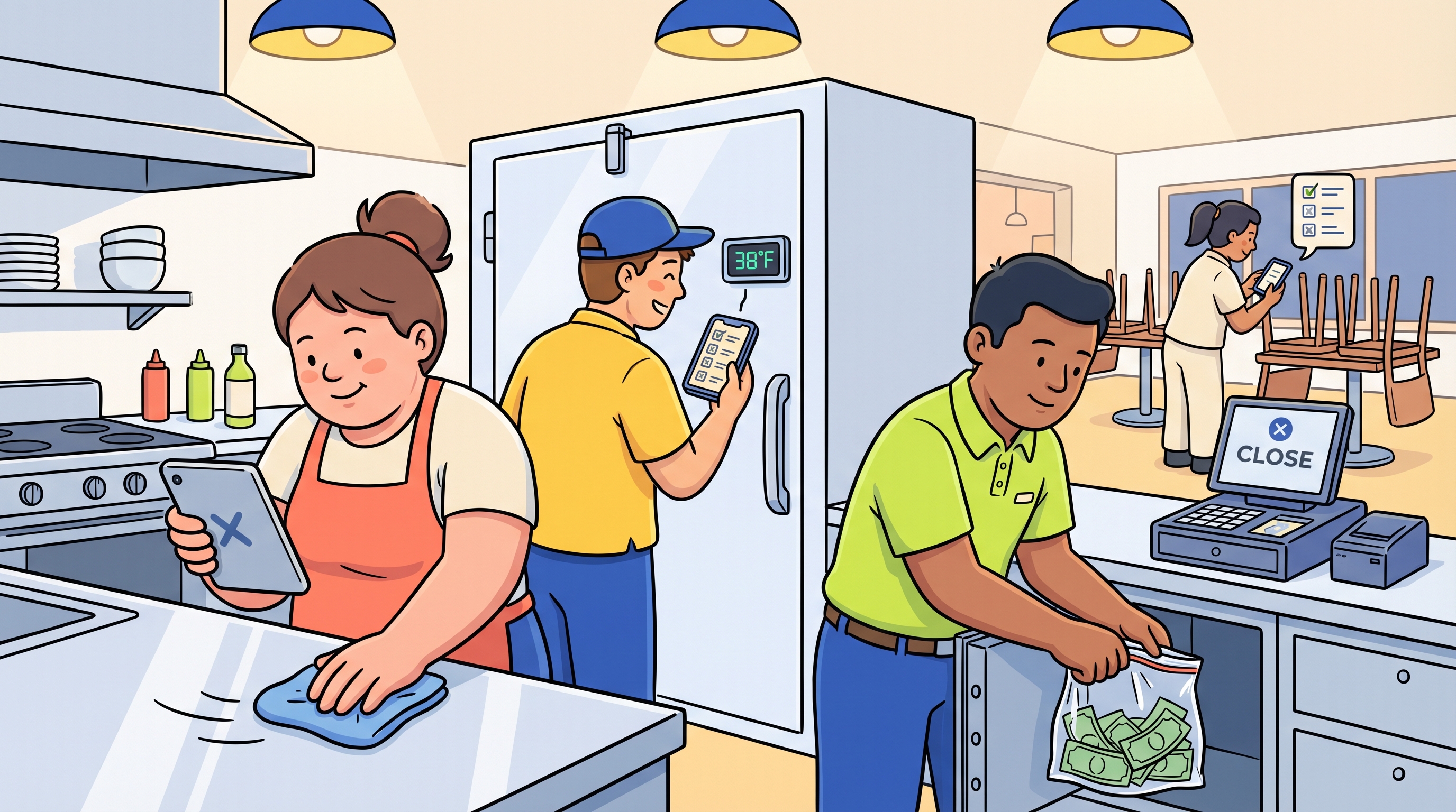 Restaurant Closing Checklist — Hospitality