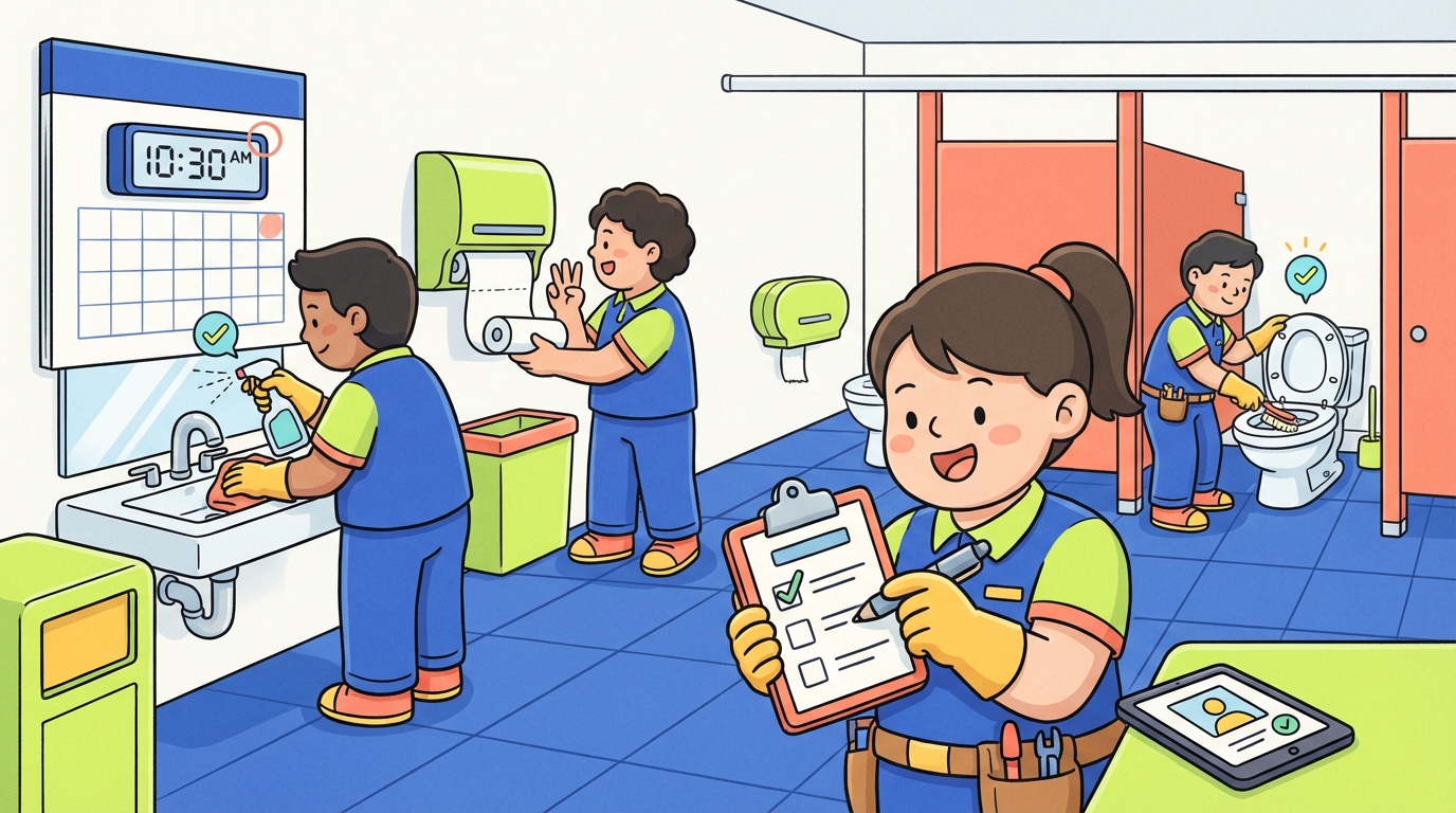 Restroom Cleaning Checklist — Facilities Management