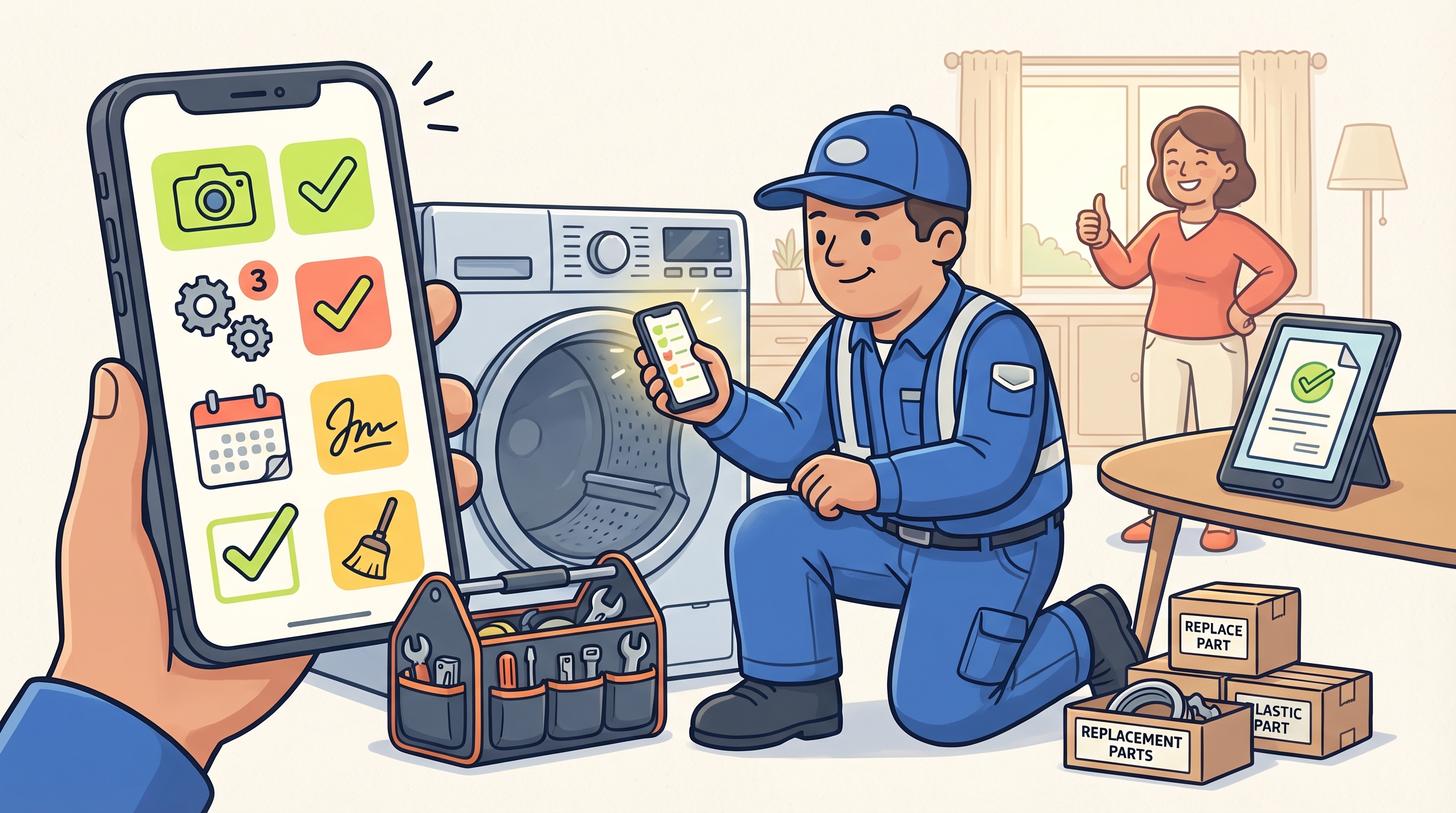 Service Call Closeout Checklist — Field Service