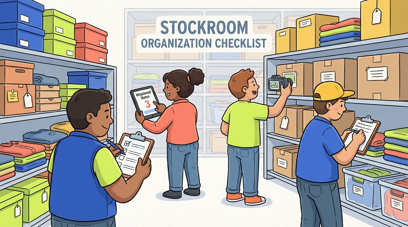 Stockroom Organization Checklist — Retail