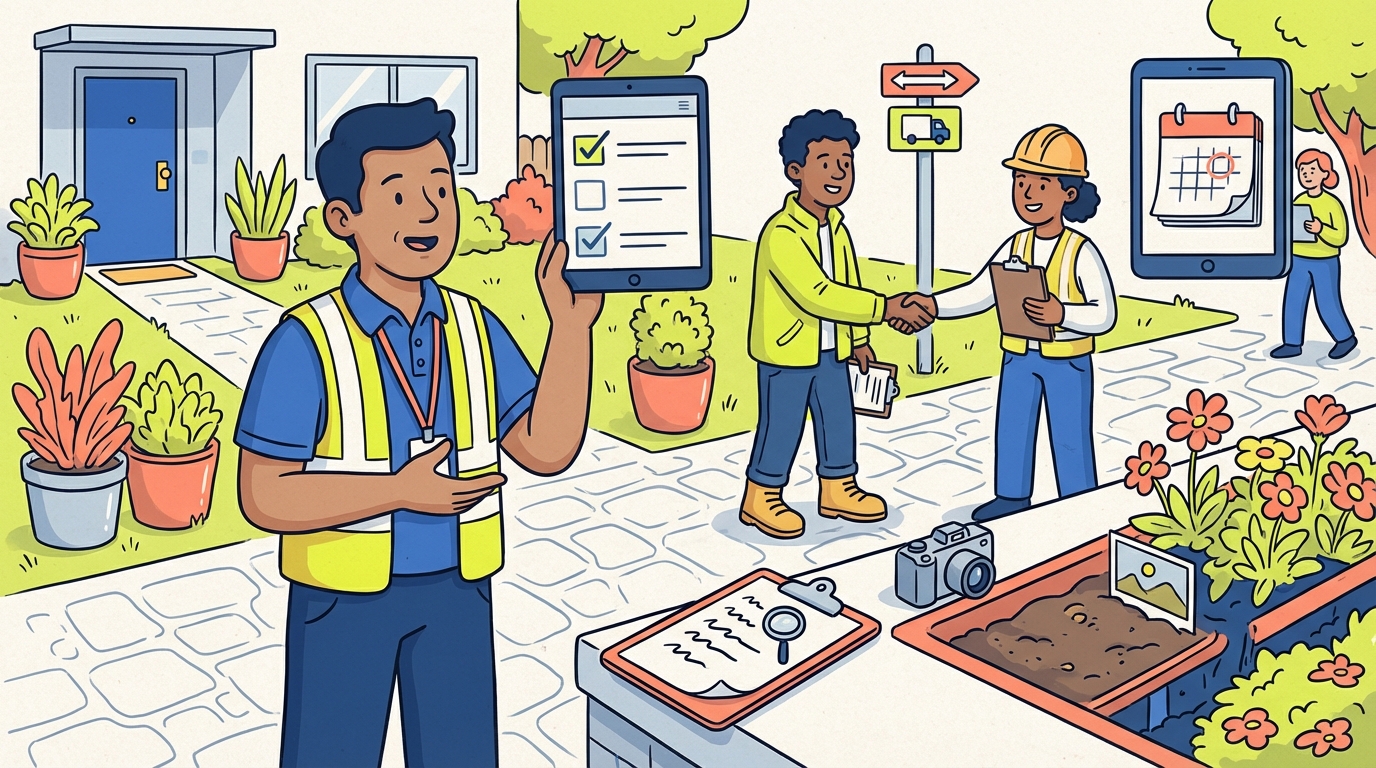 Vendor Site Visit Checklist — Property Management