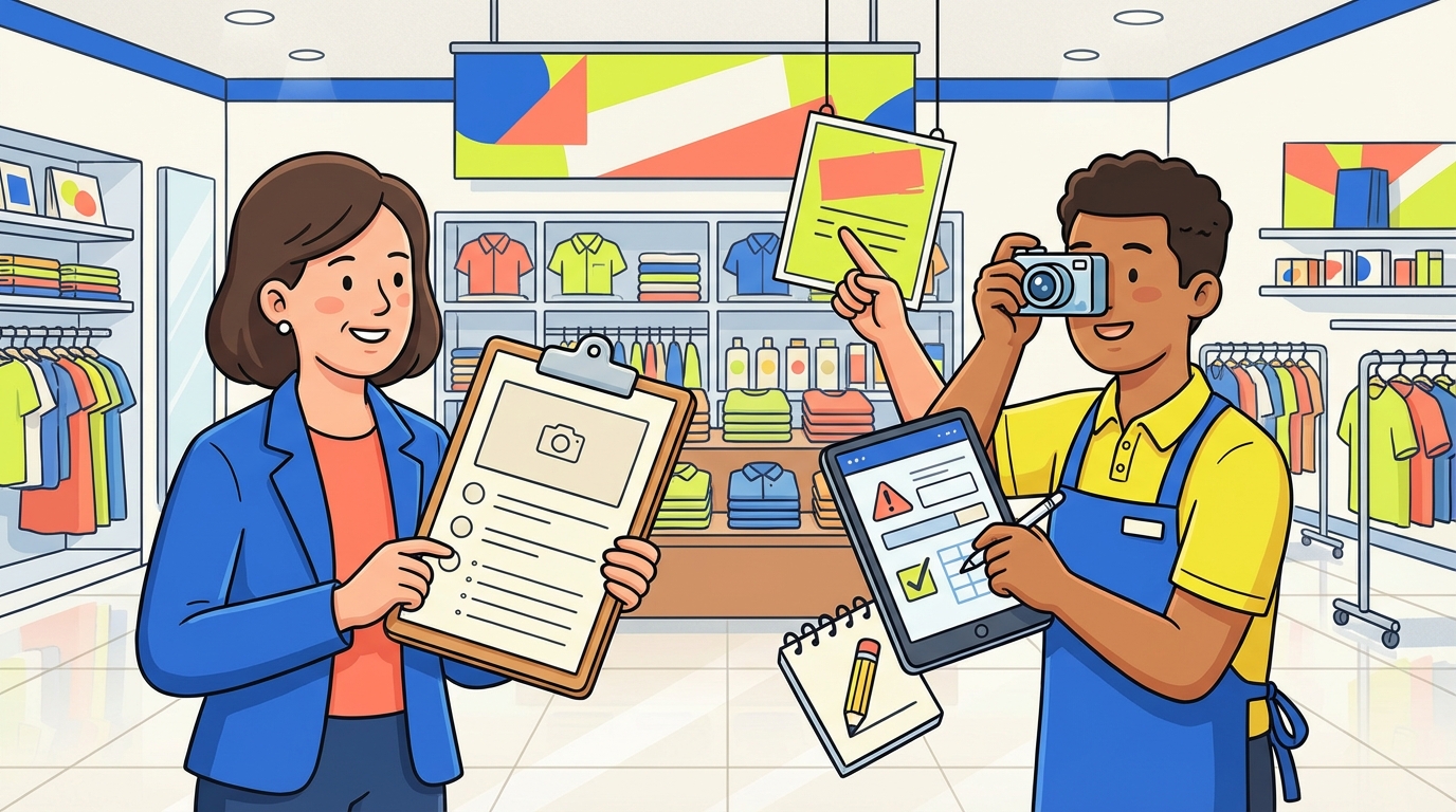 Visual Merchandising Walkthrough Checklist — Retail